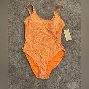 Micheal Kors one piece swimsuit size 10 nwt